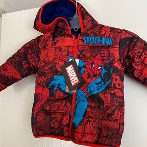 Marvel Spider-Man jacket 2T